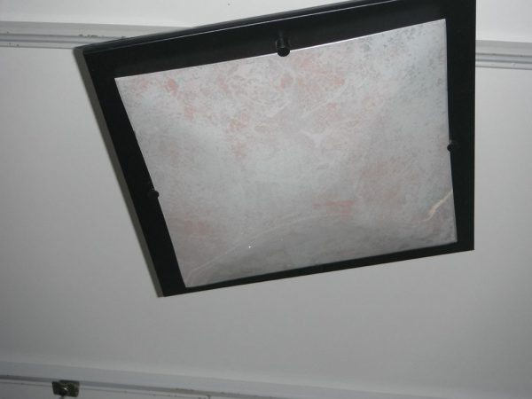 Plafoniera Quadrata Rosa - immagine 4