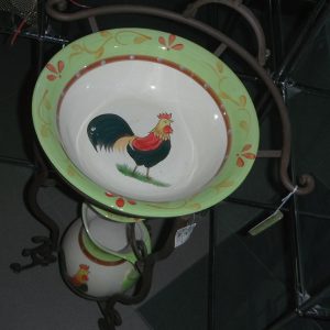 Lavabo ferro battuto