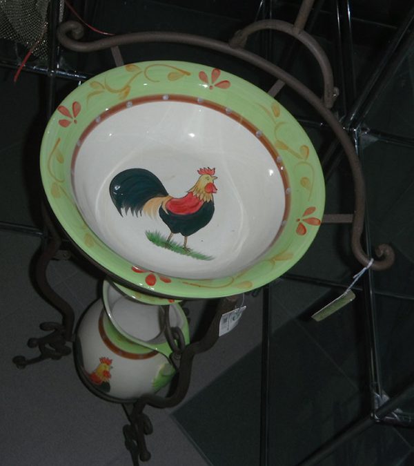 Lavabo ferro battuto