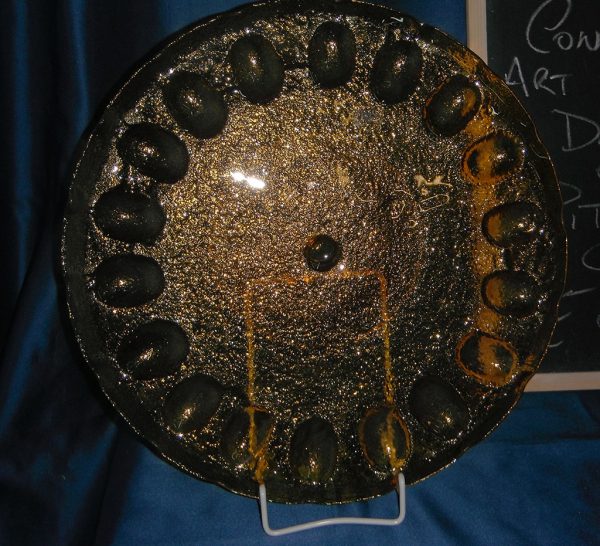 Porta torta c_piede aurea - immagine 3