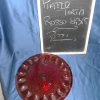 Piatto Torta Rosso 84365 - immagine 2