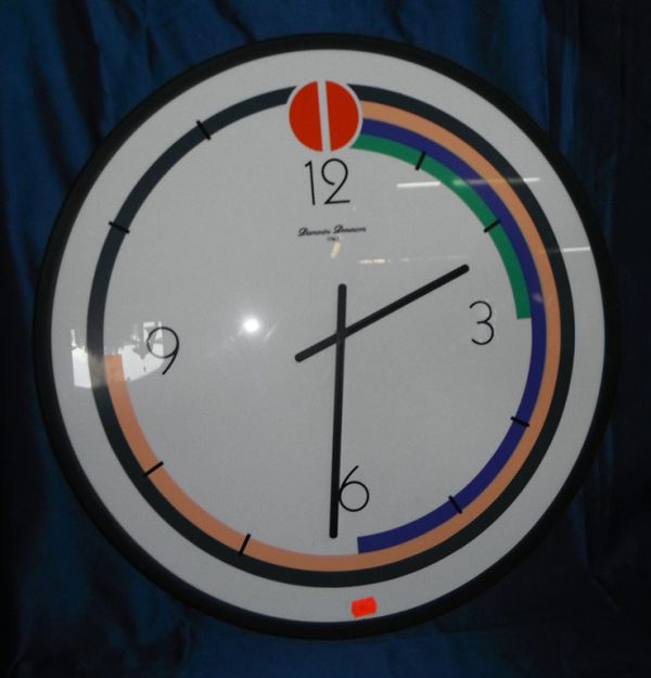 Orologio tela tondo gra - immagine 4