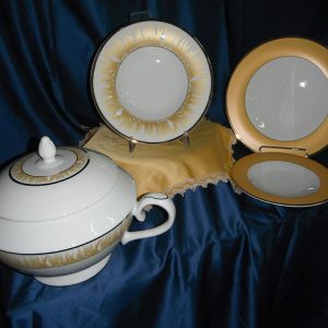 Servizio Piatti Erbetta Gold