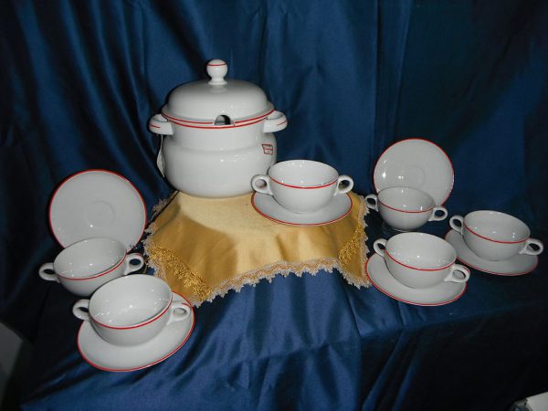 Set Brodo Rigo Rosso